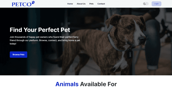 Pet Adoption Platform